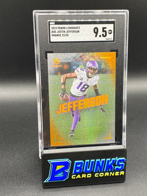 2024 Justin Jefferson Orange SGC 9.5
