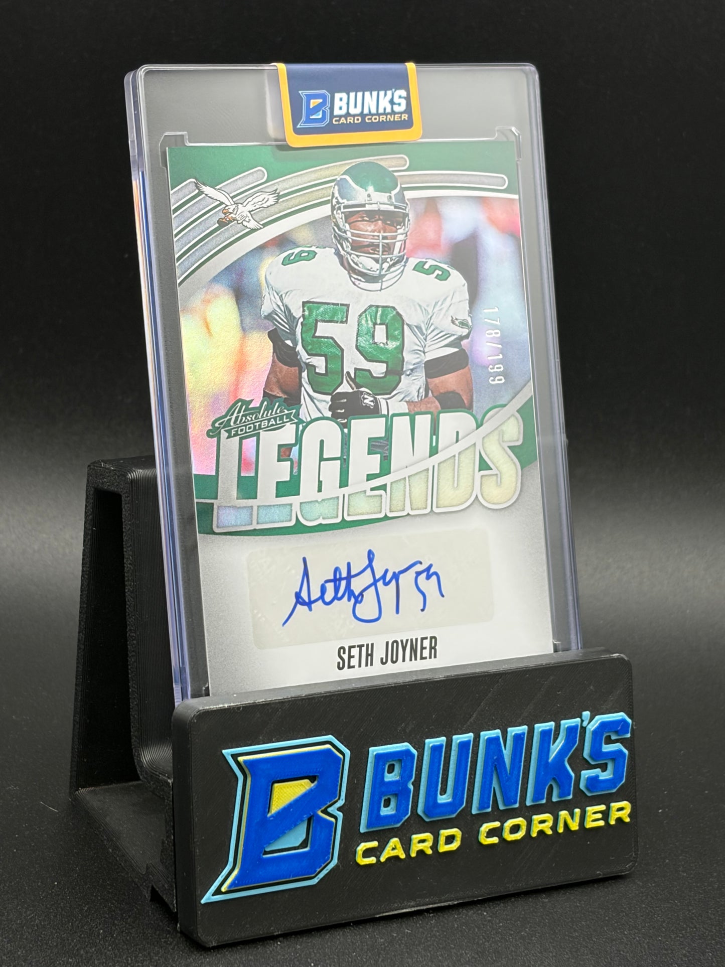 2025 Seth Joyner Absolute Legends Auto 178/199