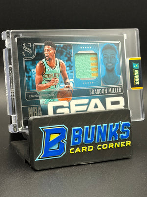 2024-25 Brandon Miller Silhouette NBA Gear Patch