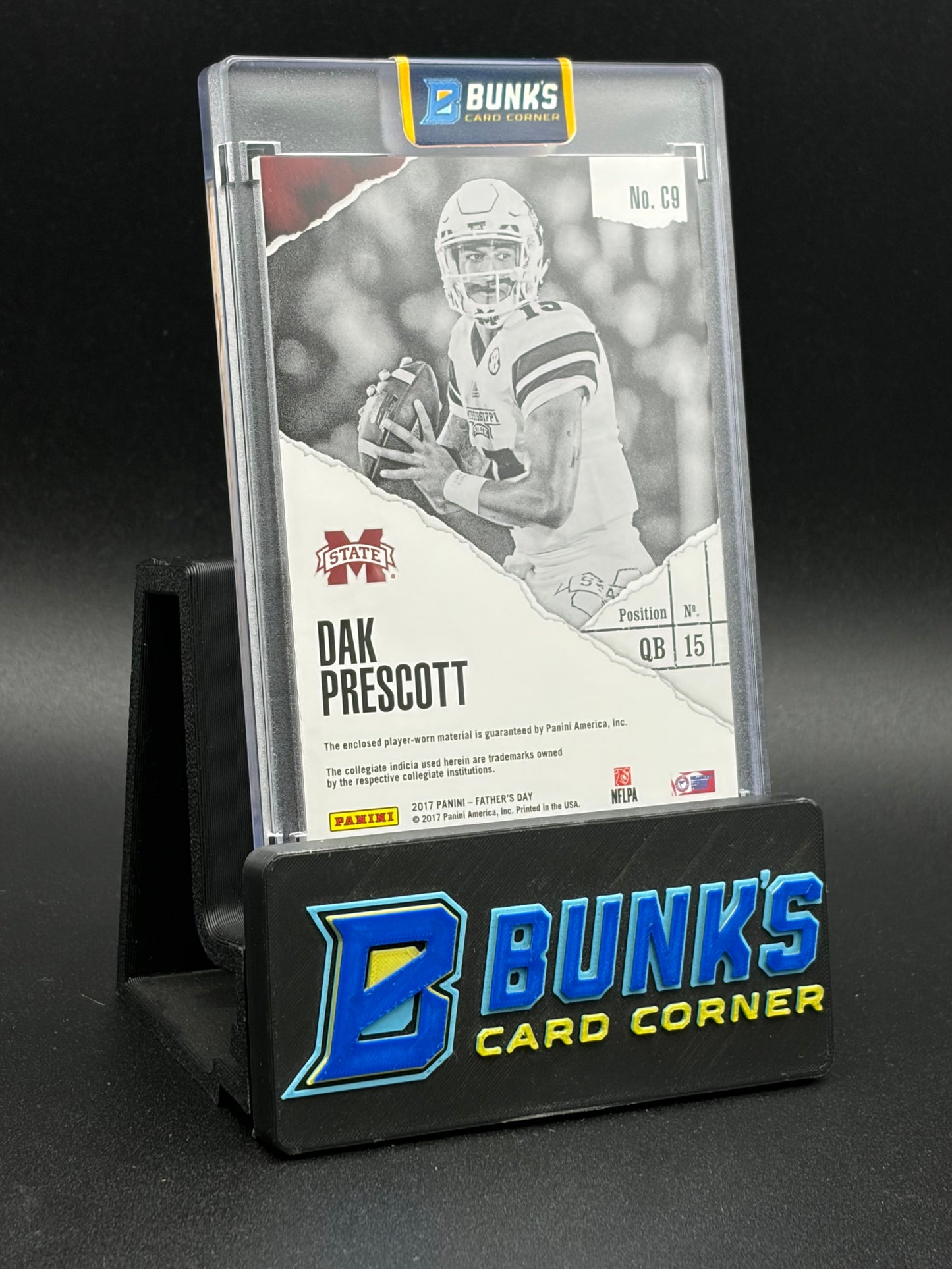 2017 Dak Prescott Father's Day Panini Patch