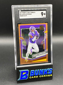 2023 Justin Jefferson Orange SGC 9 (Box A11)
