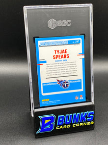 2023 Tyjae Spears Blue Glitter Prizm RC SSP SGC 10 (Box A11)
