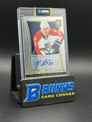 2013-14 Nick Bjugstad Panini Select Silver RC Auto