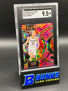 2024 Caitlin Clark Pink Ice Prizm RC SGC 9.5
