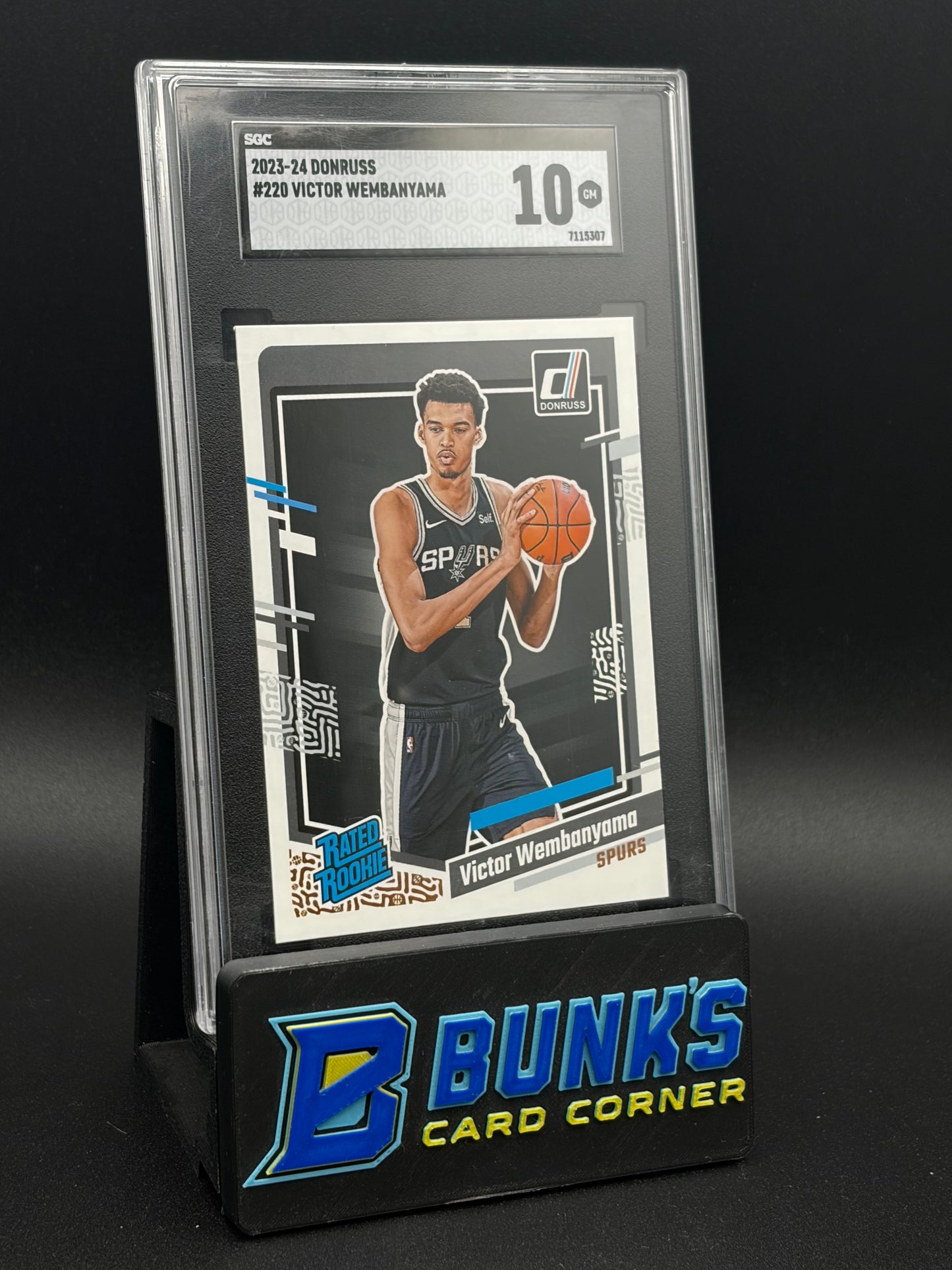 2023-24 Victor Wembanyama Donruss SGC 10