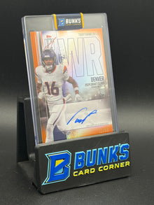 2025 Troy Franklin Rookie Class Chrome Auto Variation RC 12/50