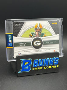 2023 Jayden Reed Certified Panini Patch Auto Piece of the Game 10/99