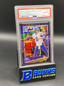 2020 Kirk Cousins Black Pandora PSA 10