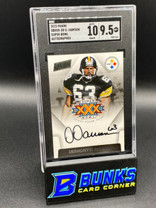 2015 Dermontti Dawson Super Bowl Auto. SGC 10/9.5