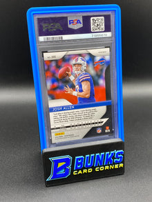 2018 Josh Allen Red/White/Blue Prizm PSA 9