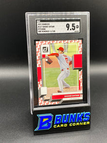2022 Shohei Ohtani Pitching One Hundred SGC 9.5