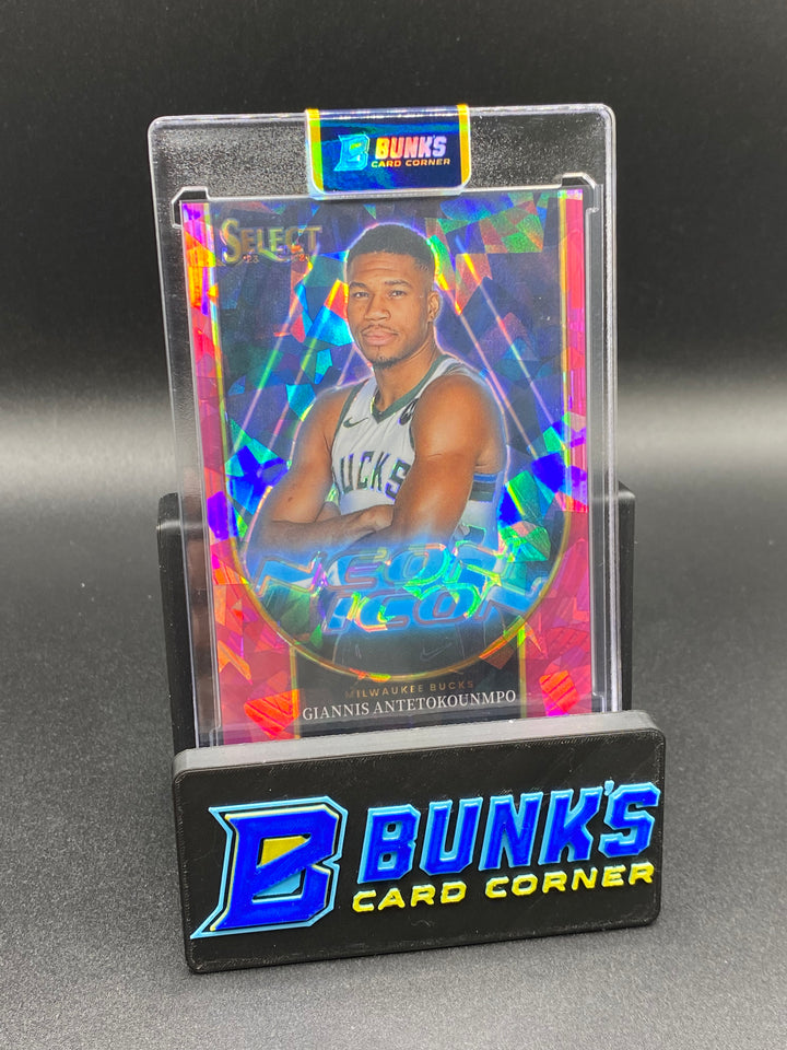 2023-24 Giannis Antetokounmpo Neon Pink