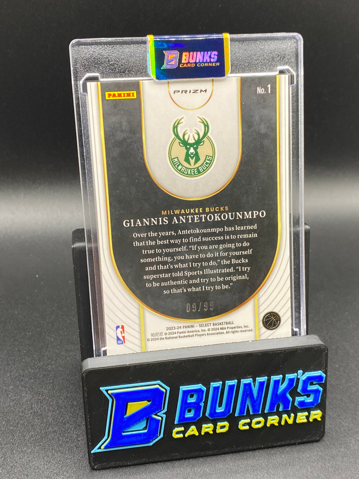 2023-24 Giannis Antetokounmpo Neon Pink