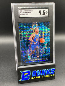 2023-24 Jalen Brunson Genesis Prizm SGC 9.5