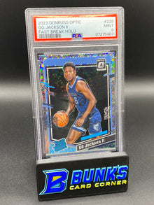 2023 GG Jackson II Fast Break Holo PSA 9