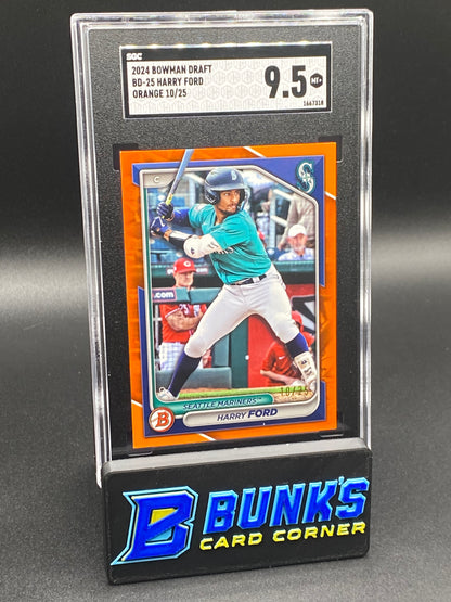 2024 Harry Ford Orange 10/25 SGC 9.5