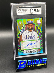 2024 Junior Caminero Opening Act Auto. RC SGC 10/9.5