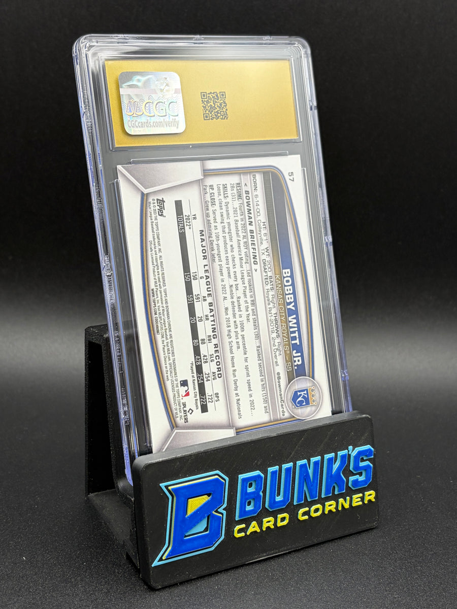 2023 Bobby Witt Jr Bowman Mega Box CGC Pristine 10