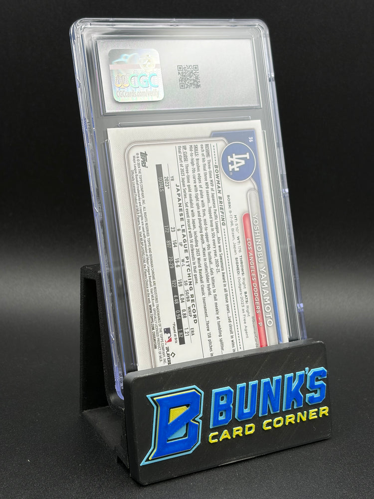 2024 Yoshinobu Yamamoto Bowman Mega Box CGC 10 RC