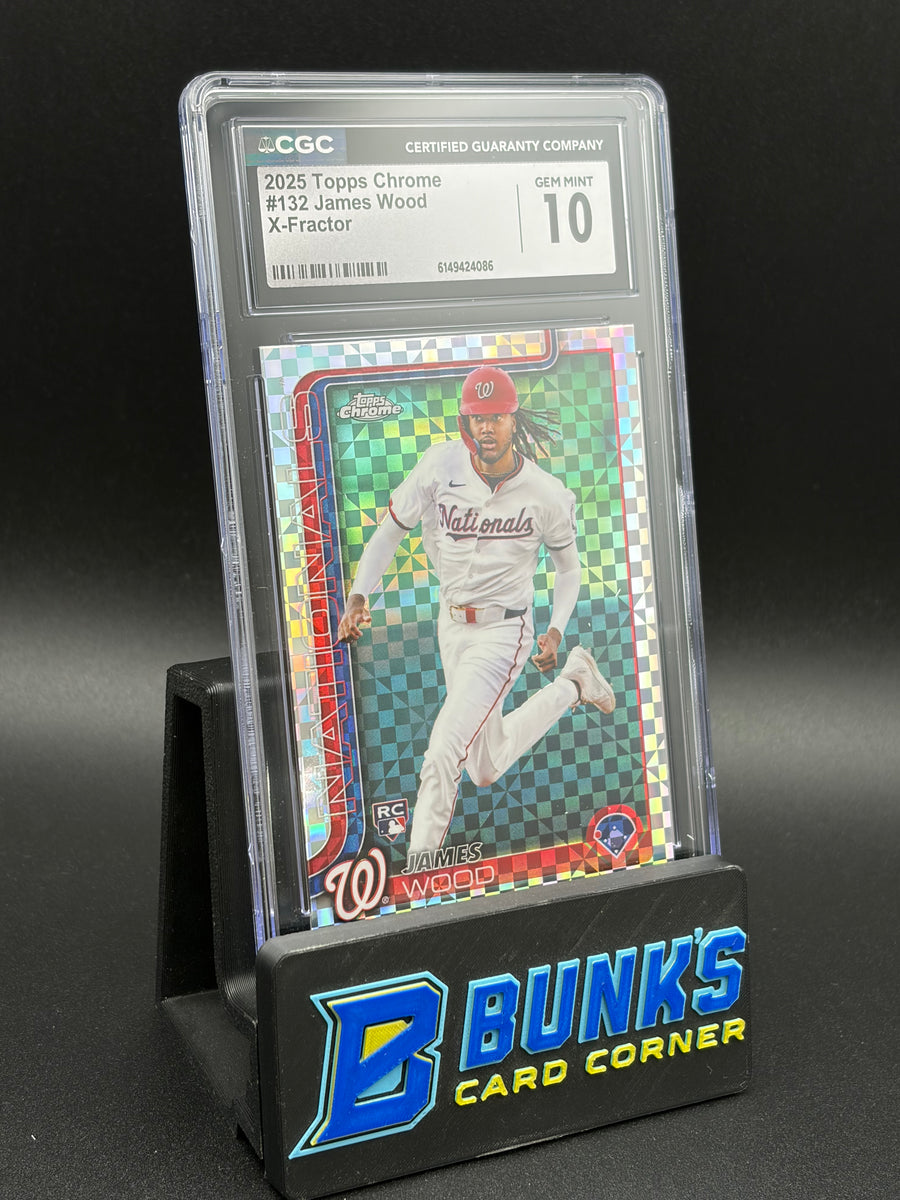 2025 James Wood X-Fractor CGC 10 RC