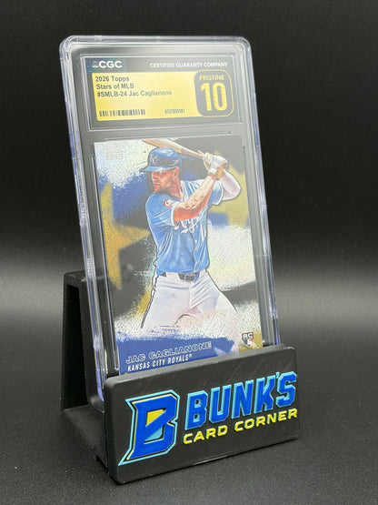 2026 Jac Caglianone Stars of MLB CGC Pristine 10 RC