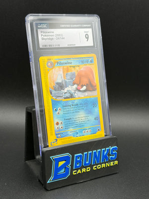 Piloswine Skyridge E-Reader CGC 9