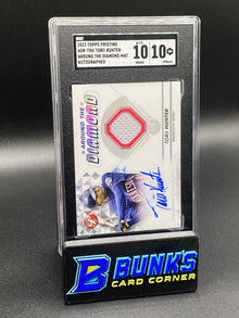 2023 Torii Hunter Around the Diamond Mat. Auto. Game Used SGC 10/10