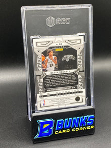 2022-23 Devin Vassell Electric Etch Yellow Flood 7/10 SGC 9.5