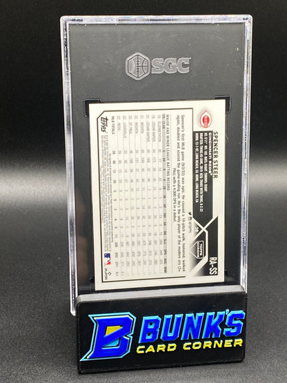 2023 Spencer Steer Rookie Auto. Gold Ref. SGC 10/9