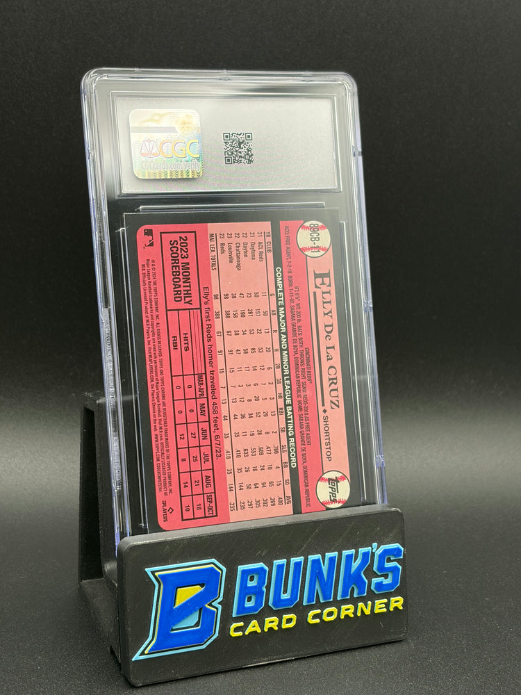2024 Elly De La Cruz Topps CGC 10 RC