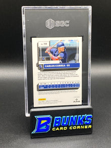 2022 Carlos Correa Red Dragon Prizm SP SGC 10