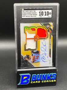 2021 Brent Rooker Auto. Relics, Gold RC SGC 10/10