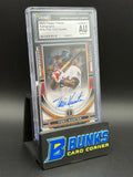 2023 Torii Hunter Autographs CGC AU Auto 10 155/199