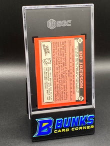 1986 Bo Jackson RC SGC 8.5