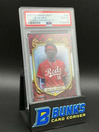 2022 Elly De La Cruz Prospective Royalty Bowmans Best PSA 10