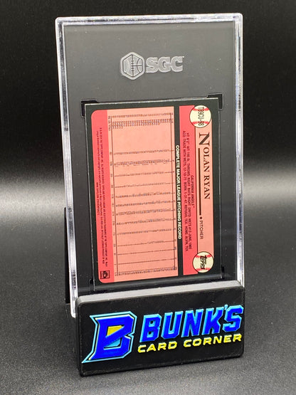 2024 Nolan Ryan Chrome '89 Design Purple ref. 73/75 SGC 9.5