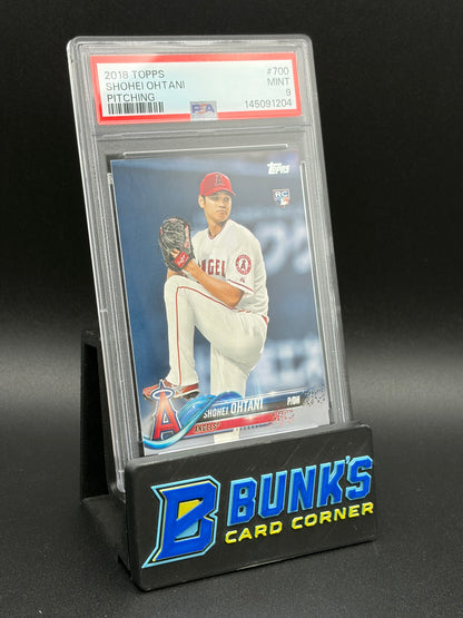 2018 Shohei Ohtani Pitching PSA 9 RC