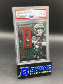 2021 Tom Brady Spellbound-Green PSA 10 (Box A13)