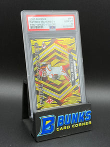 2023 Patrick Mahomes II Fire Forged Yellow Phoenix PSA 10 6/75