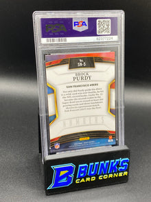 2022 Brock Purdy Numbers PSA 10 (Box A13)
