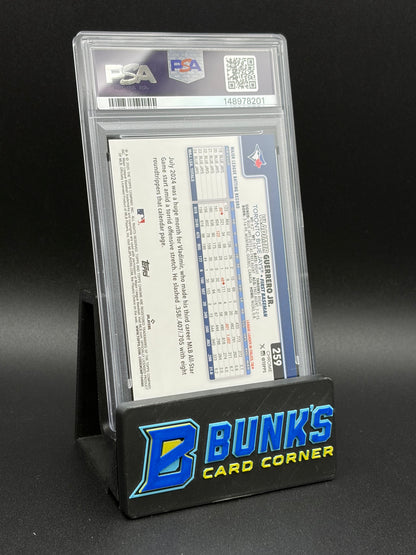 2025 Vladimir Guerrero Jr Variation Gold Sapphire PSA 9 45/50
