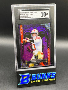 2024 Brock Purdy Jokers Wild Pink/Purple Mojo 1/1 SGC 10 (Box A13)