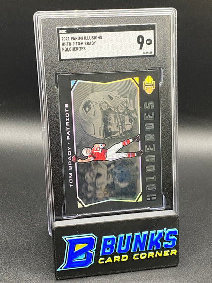 2021 Tom Brady Holoheroes Case Hit SGC 9