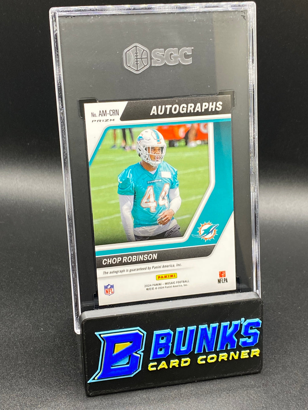 2024 Chop Robinson Auto. SGC 10/10 – Bunk's Card Corner
