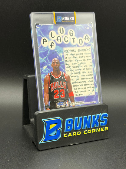 1998 Michael Jordan Plus Factor Fleer Tradition
