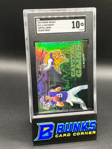2024 JJ McCarthy Capital Gains Silver Prizm RC SGC 10 (Box A13)