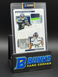 2024 Kenneth Walker III & DK Metcalf National Treasure Dual Patch 13/25