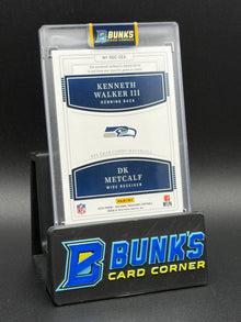 2024 Kenneth Walker III & DK Metcalf National Treasure Dual Patch 13/25