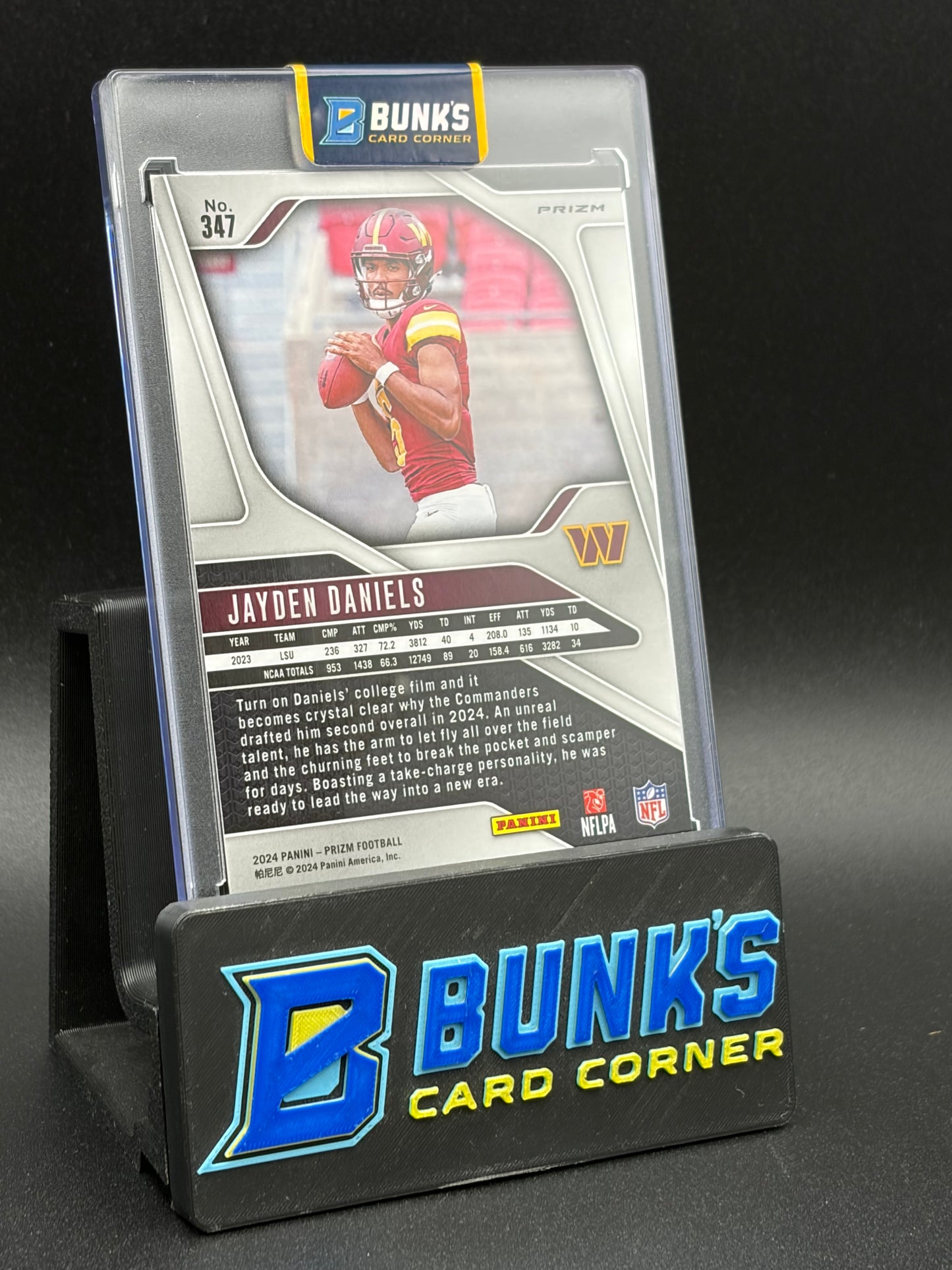 2024 Jayden Daniels Prizm Panini Disco RC