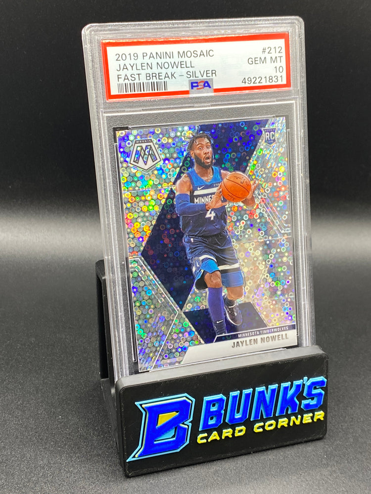 2019 Jaylen Nowell Fast Break-Silver RC PSA 10